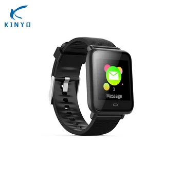 

2018 popular Q9 Waterproof smart band incoming reminder sports bracelet intelligent clock colorful wristbands free strap as gift