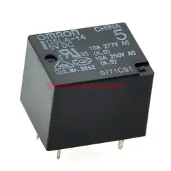 (20 шт./лот) SPDT 10A реле, G5LA-14 5VDC, печатного монтажа
