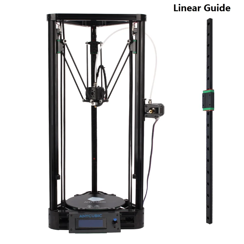 ANYCUBIC 3D printer Delta Kossel MGN12H 12mm width 400mm Length linear rail slide 1pcs MGN MGN12H