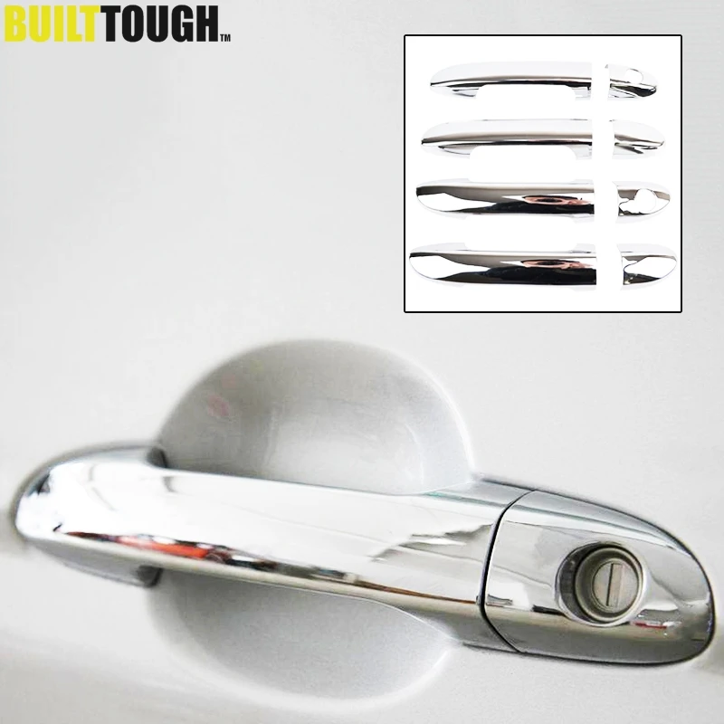 

Accessories FIT FOR KIA CERATO/SPECTRA/SPECTRA5 CHROME SIDE DOOR HANDLE BAR COVER CATCH TRIM MOLDING CAP MOULDING 2004~2008
