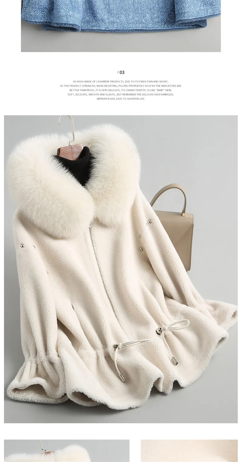 PUDI A18078 Женское зимнее пальто из натуральной шерсти с отворотами, теплая куртка, пальто для девочек, Женская длинная куртка, пальто