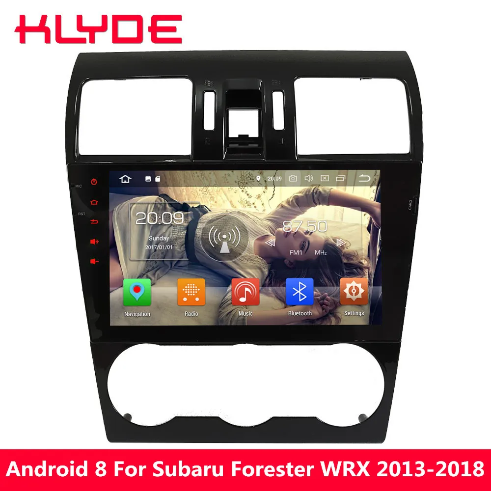 

KLYDE 9" Android 8.0 Octa Core 4GB RAM 32GB ROM Car DVD Multimedia Player For Subaru Forester WRX 2013 2014 2015 2016 2017 2018