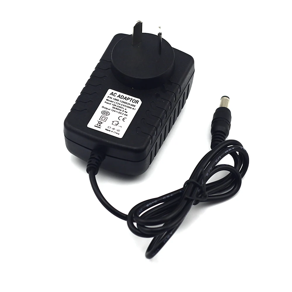 Адаптер постоянного тока 12V 2A AC 100-240V конвертер адаптер зарядное устройство