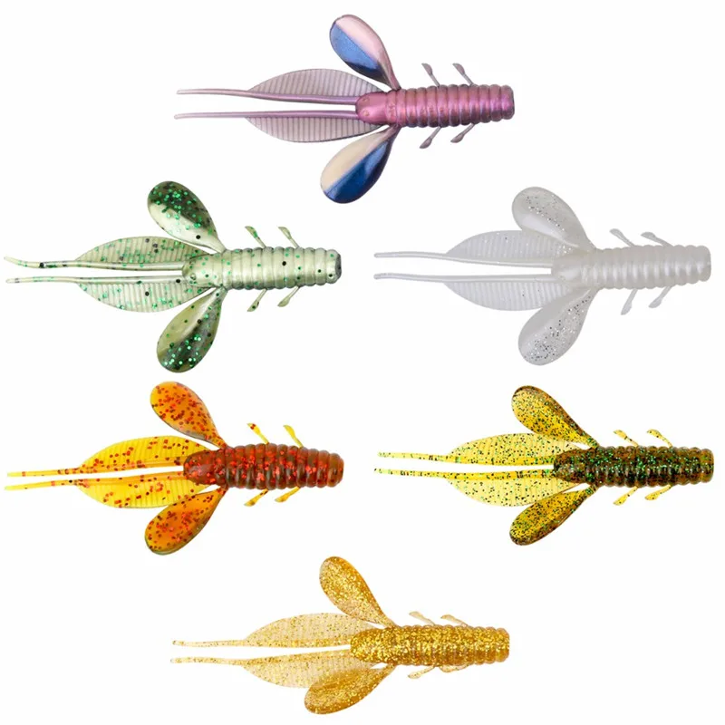 brand Best Artificial Shrimp Lures plastic soft small fishing lure