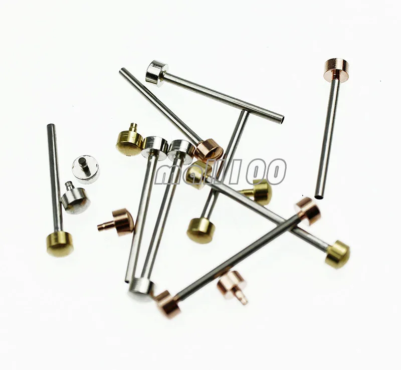 2Pcs Spring Bars With Slotted Studs Screws For Ceramic Watch Band 18mm ...