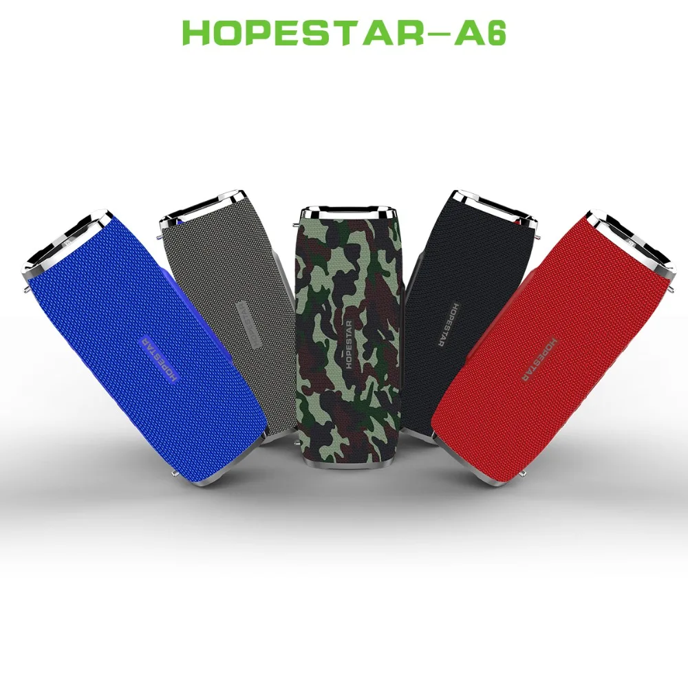 HOPESTAR A6 Bluetooth динамик Портативный беспроводной громкий динамик звуковая система 3D стерео Открытый водонепроницаемый большой мощности 35 Вт Музыка Xtreme