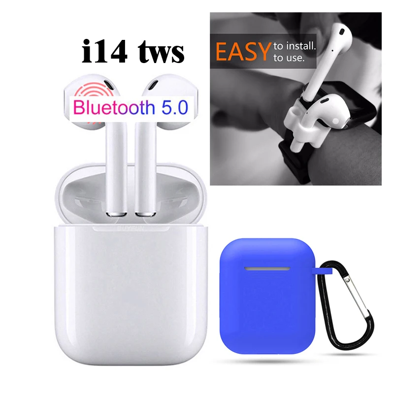 

Old town i14 tws i14 wireless Bluetooth ear phones headset 5.0 touch PK i10 i11 i12 i16 i18 i19 i20 tws i30 w1 chip 1:1