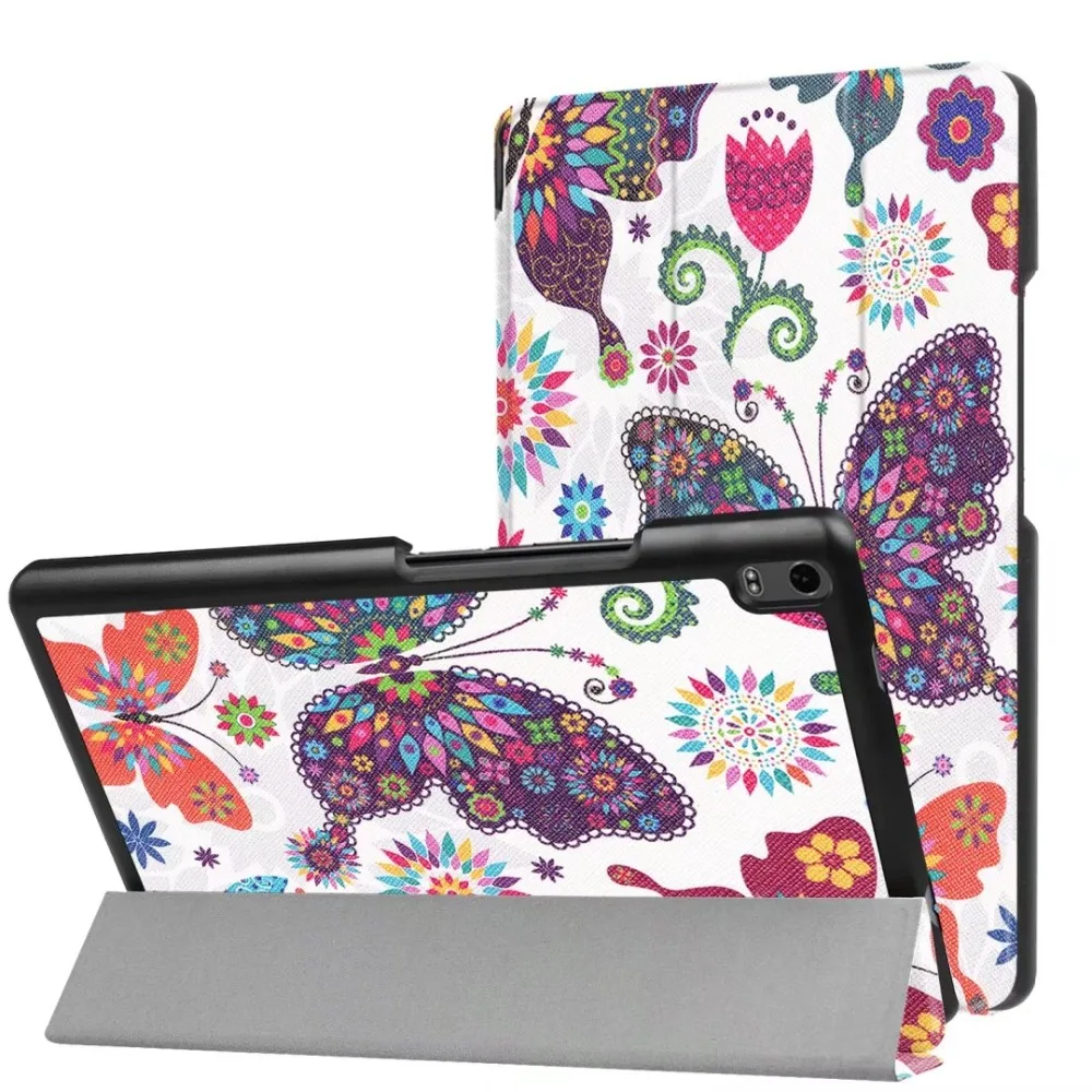 

Smart Cover Case For Lenovo Tab 4 8 Plus TB-8704 Leather Case For Lenovo TAB4 8 Plus TB-8704F TB-8704N Tablet Case Flip Cover
