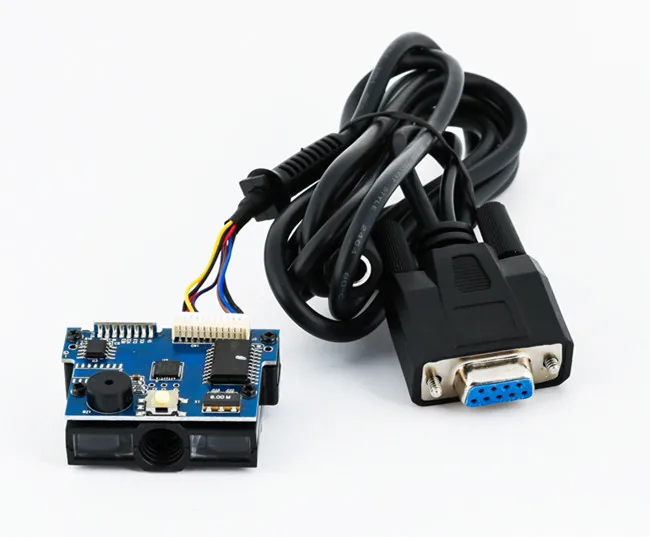Дешевые LV12 1D CCD Высокочувствительный OEM считыватель штрих-кодов Сканер модуль с RS232/USB/КБ интерфейс - Цвет: RS232