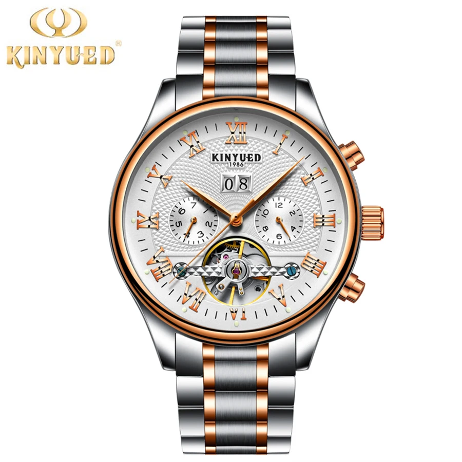 Kinyued الهيكل العظمي التلقائية ووتش رجال ماء تحلق توربيون الساعات الميكانيكية الرجال الذاتي متعرجا horloges mannen دروبشيب Kinyued الهيكل العظمي التلقائية ووتش رجال ماء تحلق توربيون الساعات الميكانيكية الرجال الذاتي متعرجا horloges mannen دروبشيب