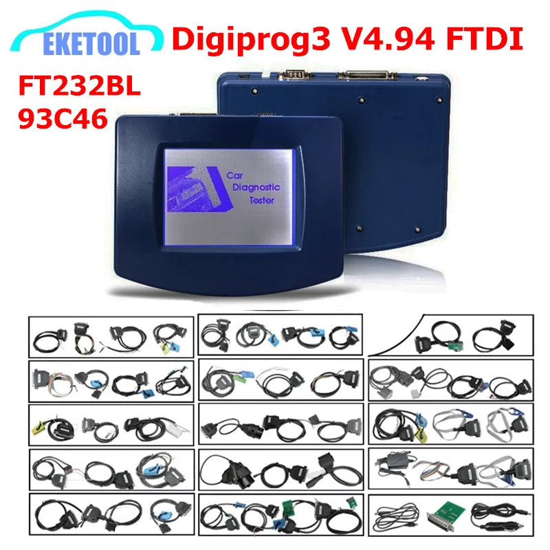 

Newest V4.94 Digiprog 3 Professional Mileage Correction DIGIPROG3 Supports Multi-Cars Universal Odometer Programmer Digiprog III