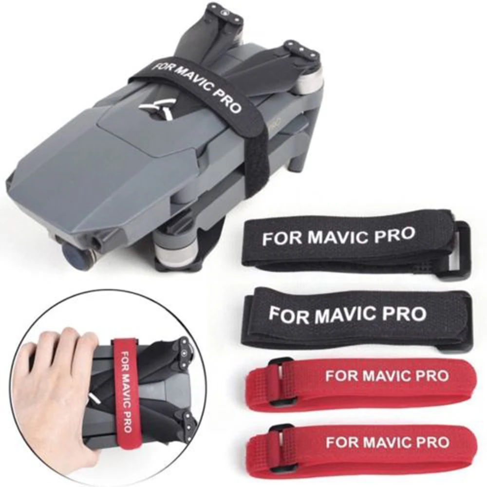 

2Pcs Clasp Strap Protection Folding Pad Velcro Stabilizer For DJI Mavic Pro Drone RC Accessories Blade Bracket