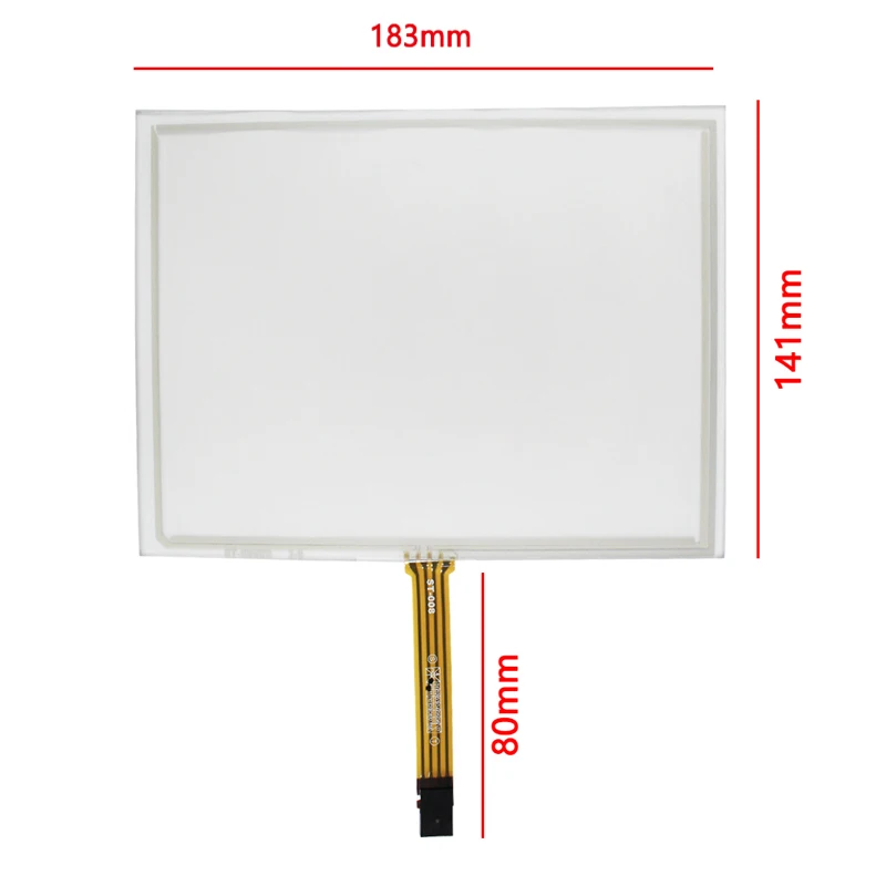 

Touch Screen for EJ080NA-5A AT080TN52 V.1 Industrial Grade Handwriting Screen New Compatible 8 inches (183mm*141mm)