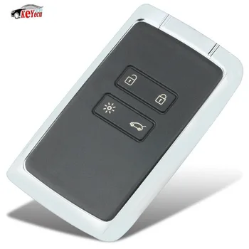 

KEYECU New Replacement Remote Car Key Fob 433MHz for Renault Espace 5, Megane 4, Talisman 2016-2019