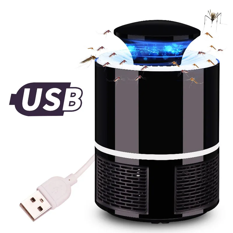 USB Mosquito Killer Lamp USB 365 NM Bionic Light Fly Wasp Insect Mosquito Killer Electric Night Lights Radiation Protection Lamp (3)