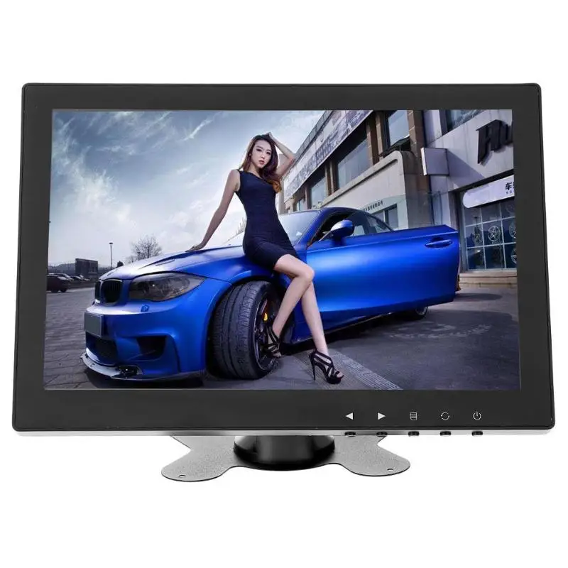

10.1 Inch TFT LCD Monitor DC12V 1024x600 Mini Car Display with HDMI/VGA/BNC