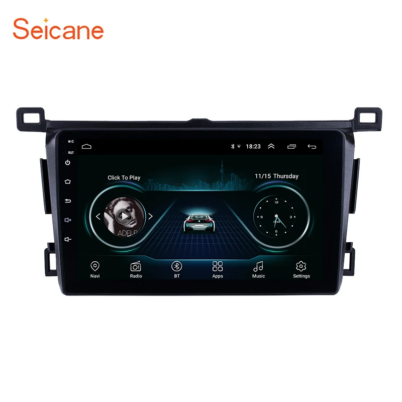 

Seicane 9 inch for Toyota RAV4 Right hand driving 2013-2018 GPS Navigation Android 8.1 Radio support TPMS DVR OBD Mirror Link 3G