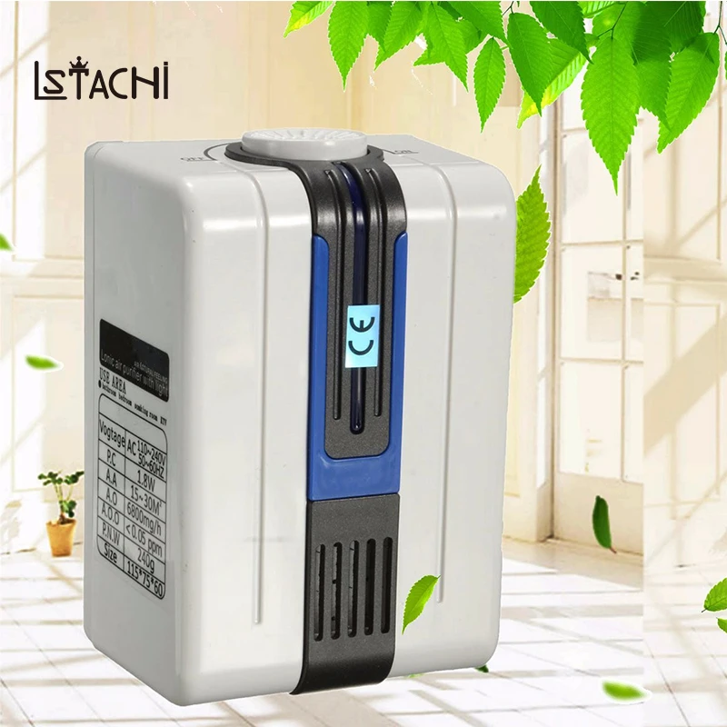 

LSTACHi 1.8W Air Purifier for Home Negative Anion Ionizer Air Purifier Remove Formaldehyde Smoke Dust Purification pm2.5
