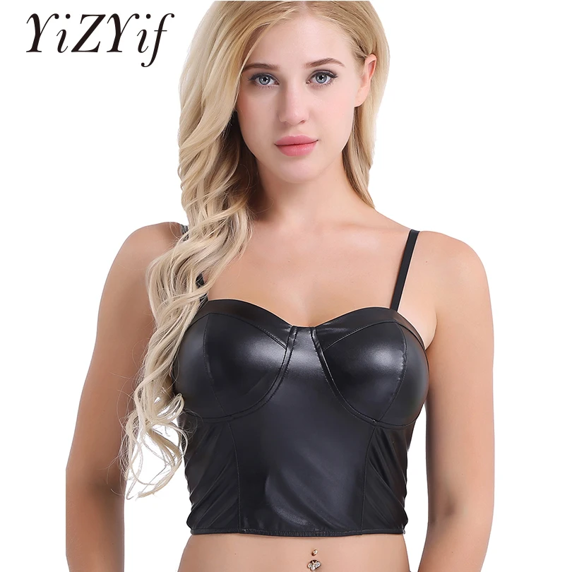 Buy YiZYiF Bustier Corset Crop Top Women Sexy Bra