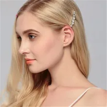 1 шт. Новое поступление Мода корейский дизайн из горного хрусталя длинные заколки для волос сцепление Свадебные украшения для головы вечерние подарки