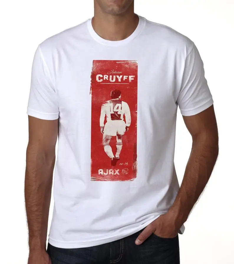 Футболка Johan Cruyff Футбольная в Голландии Legend хит продаж топ одежда для фитнеса