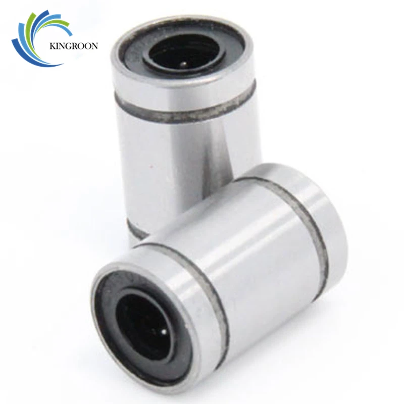 KINGROON 12pcs/lot LM12UU 12mm Linear Bearings For Rods Liner Rail