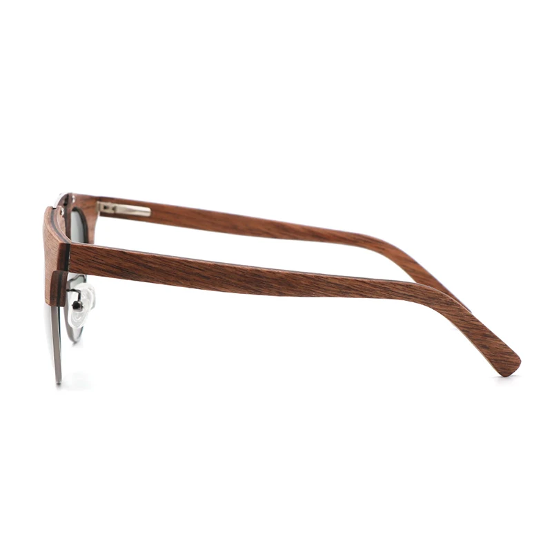 Стиль Солнцезащитные очки Ретро бамбуковая деревянная рамка модный металл мужские и женские солнцезащитные очки индивидуальность trendPolarizedSunglasses