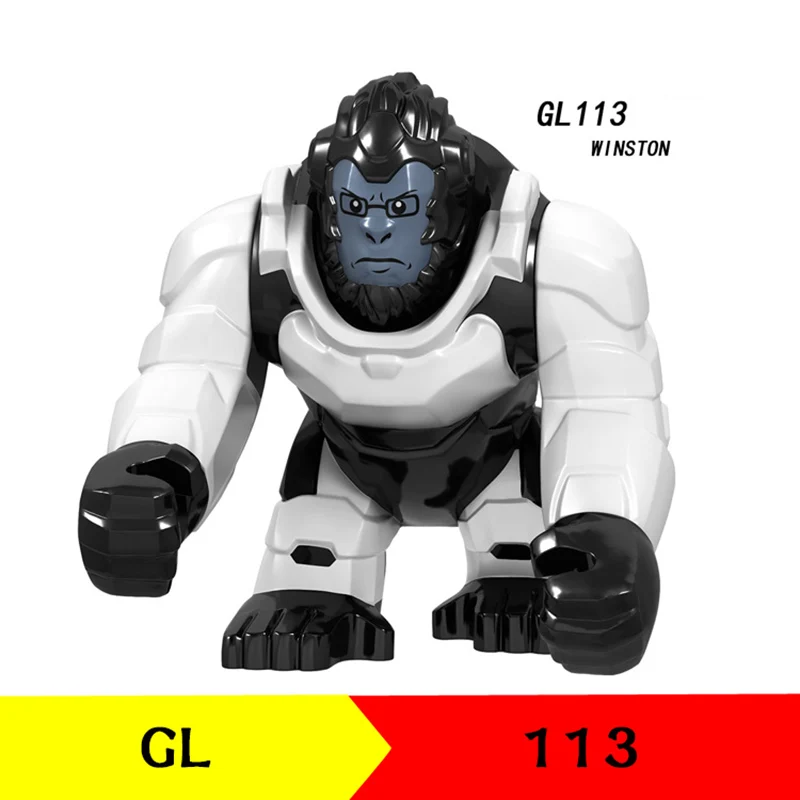 

Single Sale LegoINGlys Figure Joyyifor Video Game Character Team Leader Winston Action Soldier Building Blocks Toys For Children