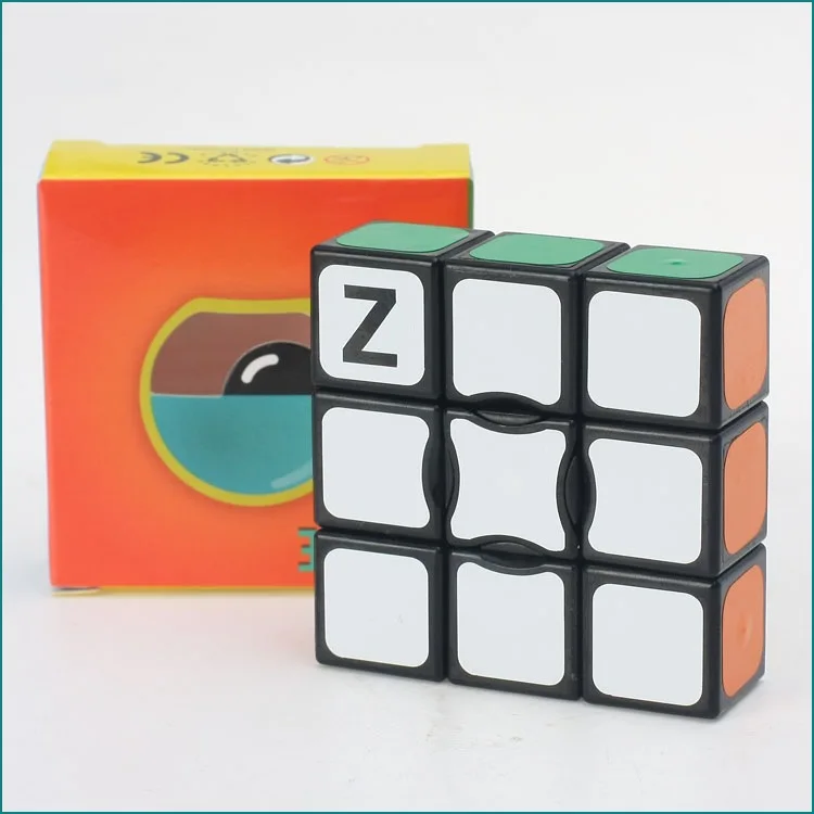 D-FantiX Z cube флоппи-магический куб 1x3x3 speed cube Mini 133 Пазлы черный