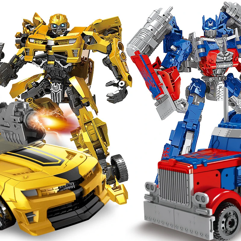 

Children Robot Toy Transformation Anime Series Action Figure Toy Robot Car ABS Plastic Model Action Figure Toy for Child