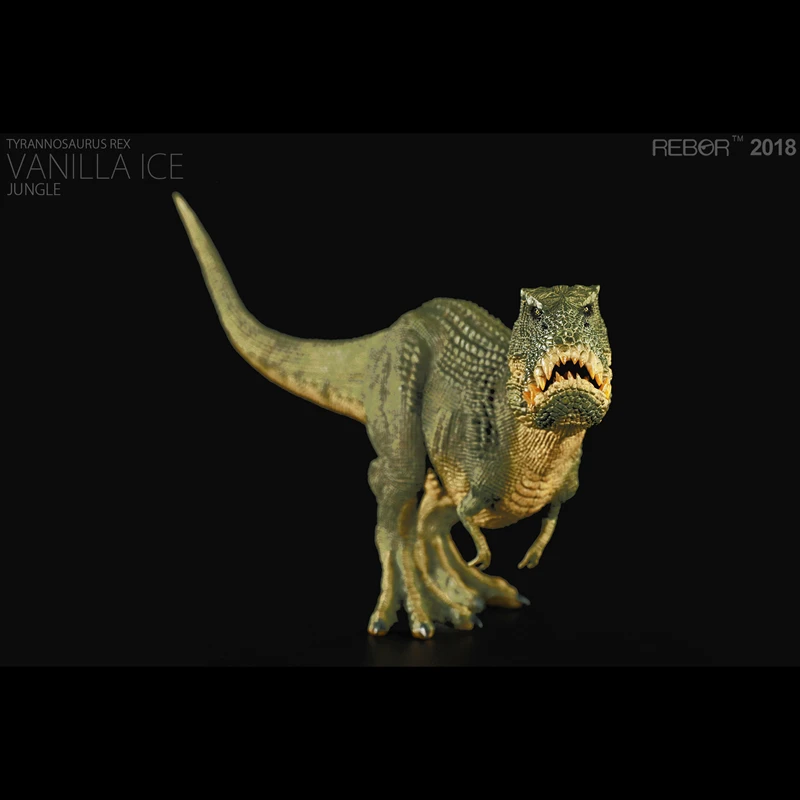 Ребор 1:35 Палеонтология yutirannus Hual Tyrannosaurus Rex Jungle/Обычная Ванильная ледяная детская Коллекционная Фигурка динозавра