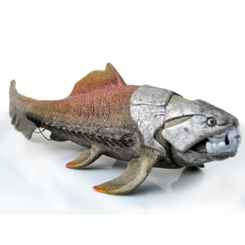 High Simulation Dunkleosteus Sea Life Dinosaur Toy Jurassic Park Ancient Creatures Model Brinquedos Kids Cartoon Birthday Gift