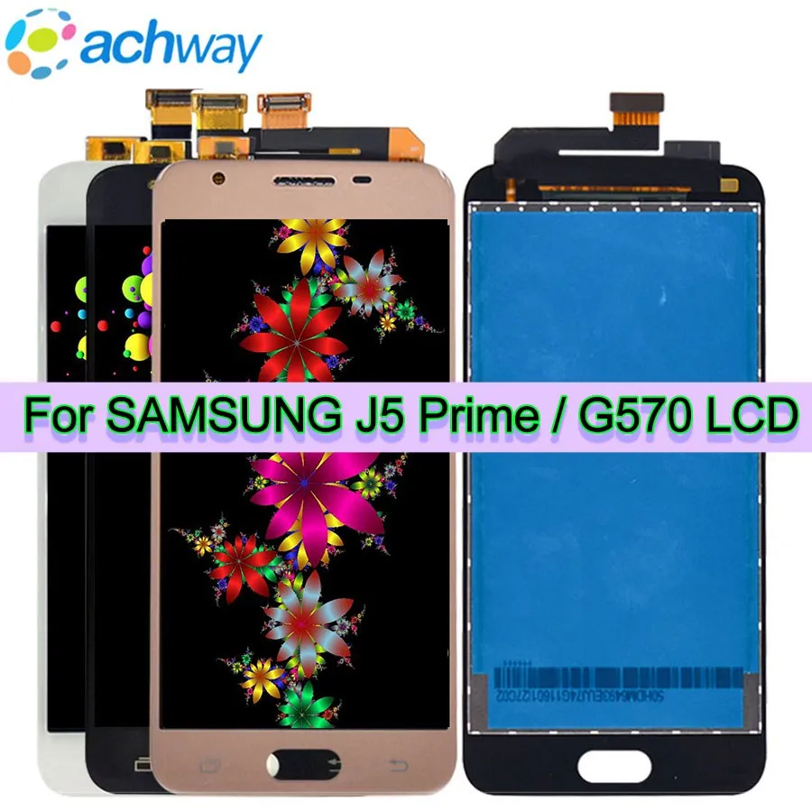 LCD For SAMSUNG GALAXY J5 Prime LCD G570 G570FOn5 2016 Display Touch Screen Assembly Replacement For 5.0 SAMSUNG J5 Prime LCD
