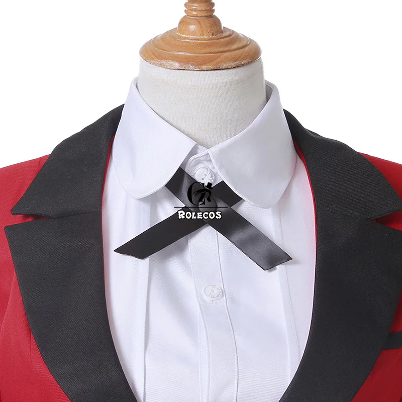 ROLECOS японский аниме Kakegurui Косплей Костюм Jabami Yumeko компульсивный игрок девушка