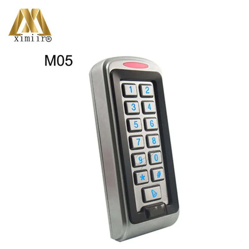 Standalone access control board smart card and keypad
