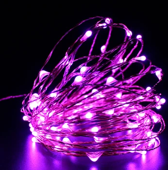 

2M 20 LED Copper String Lights Fairy Lights Battery Operated Ultra Thin String Wire for DIY Christmas Trees Lighting Decorative