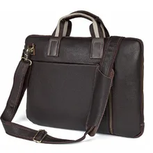 Мужская деловая сумка личи из натуральной кожи 15," Сумка для ноутбука портфель сумки через плечо