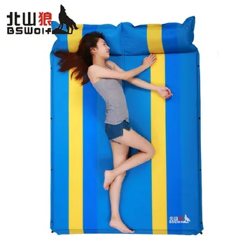 

2016 new Upgrade pattern!Automatically inflatable cushion pad moisture widening thicker mattress double mattress camping pad