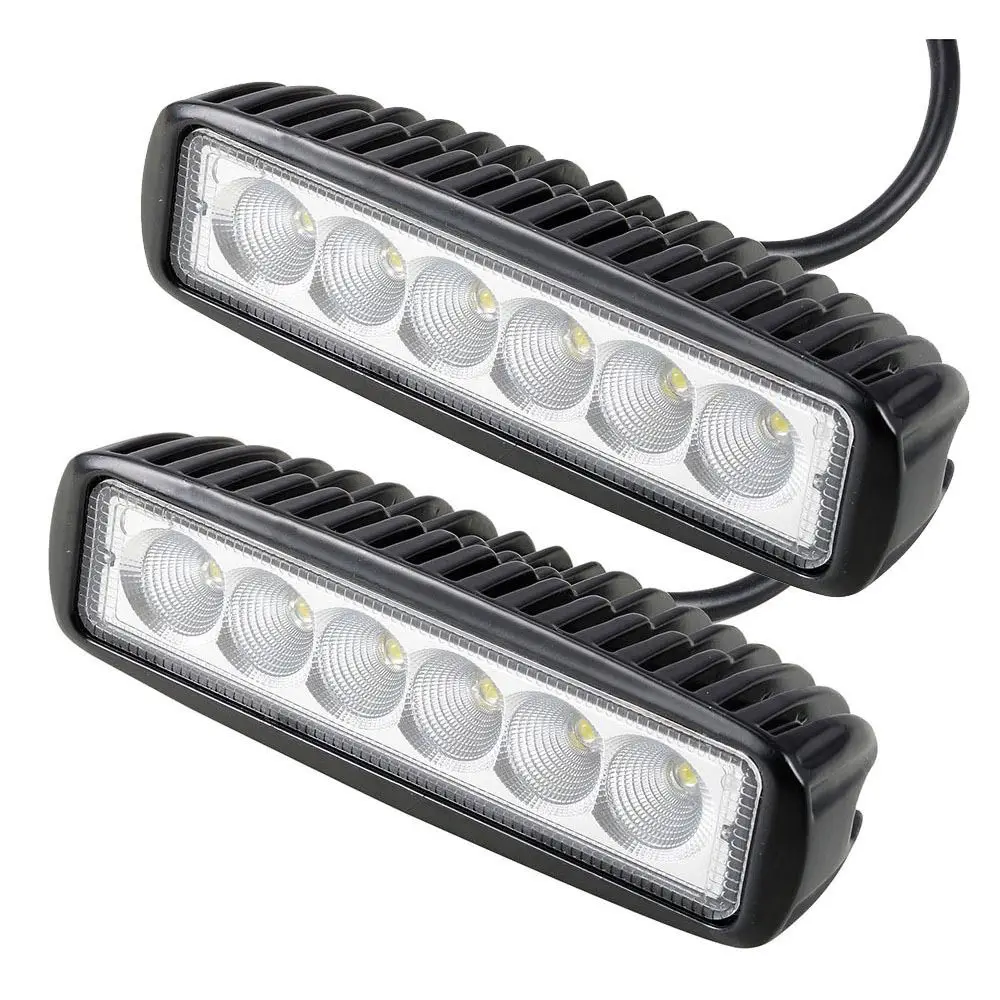 18w DRL LED Work Light 10-30V 4WD 12V For Off Road Truck Bus Boat Fog Lights Car Light Assembly ATV Daytime Running Light 18w DRL LED Work Light 10-30V 4WD 12V For Off Road Truck Bus Boat Fog Lights Car Light Assembly ATV Daytime Running Light