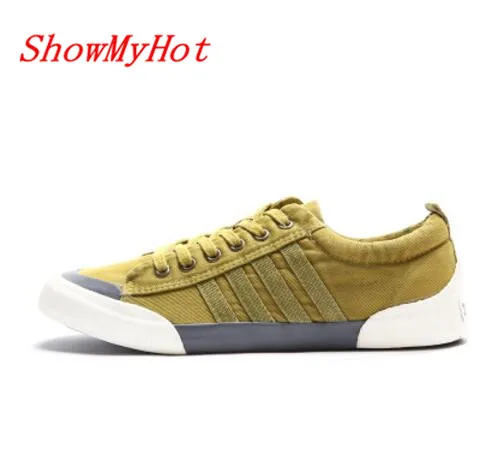 ShowMyHot/Sapato Masculino; обувь для вождения; брендовая дышащая удобная обувь для любителей отдыха; mujer zapatillas; Уличная обувь; светильник - Цвет: Армейский зеленый