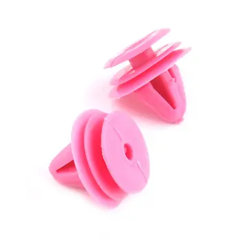 

BBQ@FUKA 20Pcs Car Trim Panel Clip Fastener Rivet Retainer Clips 82315-27000 For Hyundai Pink