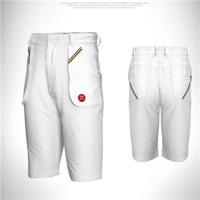 Детские короткие штаны для мальчиков; дышащая быстросохнущая Спортивная одежда для детей; короткие брюки для гольфа; летняя тонкая сухая одежда; AA51879 - Цвет: Белый