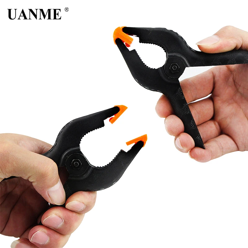 

4 Pcs 4inch 150mm Non-slip Handle Repair tool Plastic Clip Fixture for Mobile Phone Tablet LCD Digitizer Screen Fastening Clamp