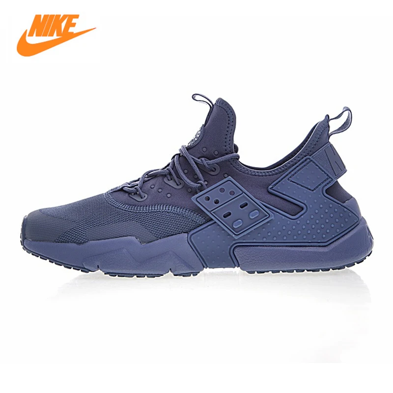 

NIKE AIR HUARACHE DRIFT PRM Men's Running Shoes, Outdoor Sneakers Shoes,Dark Blue, Wear-resistant Breathable Non-slip AH7334 400