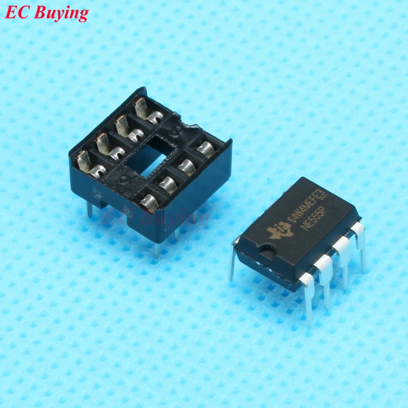 5 комплектов = 10 шт. (5 для каждого вида) оригинальный чип NE555 IC 555 и 8 контактных