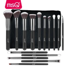 MSQ 4/15/19PCS Makeup Brushes Set Powder Foundation Eyeshadow Brush Make Up Kits Beauty Cosmetics Tools Natural & Synthetic Hair MSQ 4/15/19PCS Makeup Brushes Set Powder Foundation Eyeshadow Brush Make Up Kits Beauty Cosmetics Tools Natural & Synthetic Hair