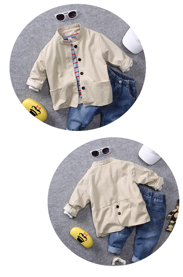 90-130cm new spring fashion style boys windbreaker jacket kids handsome wind coat children spring autumn jacket