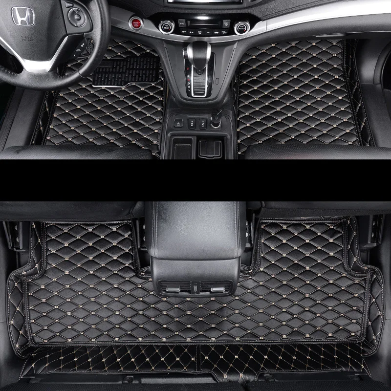 

lsrtw2017 car interior styling car interior floor mat for honda crv cr-v 2001-2020 accessories