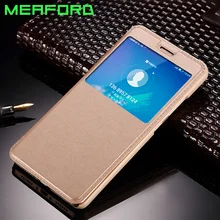 

For Coque Huawei Honor 7X Case 5.93" Luxury PU Leather Flip Cover View Window Case Capa For Huawei Honor 7X 7 X X7 Case Fundas