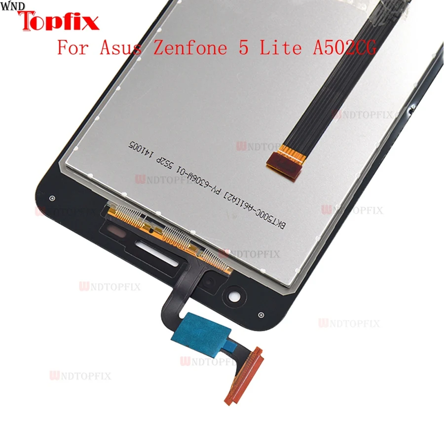 No Dead Pixels Original 5.0Inch Screen For Asus Zenfone 5 Lite A502CG LCD Touch Screen Digitizer Assembly Replacement Parts     (1)